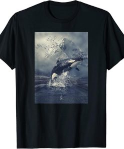 Love Orcas Killer Whale Oceanic Dolphin Family Orca T-Shirt